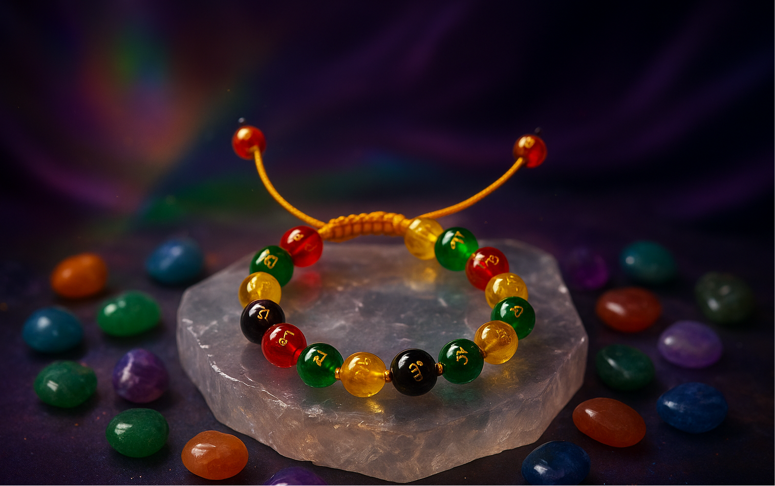 Kri Mantra Multicolor Healing Bracelet