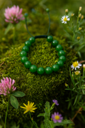 Green jade Bracelet – Stone of Clarity & Prosperity