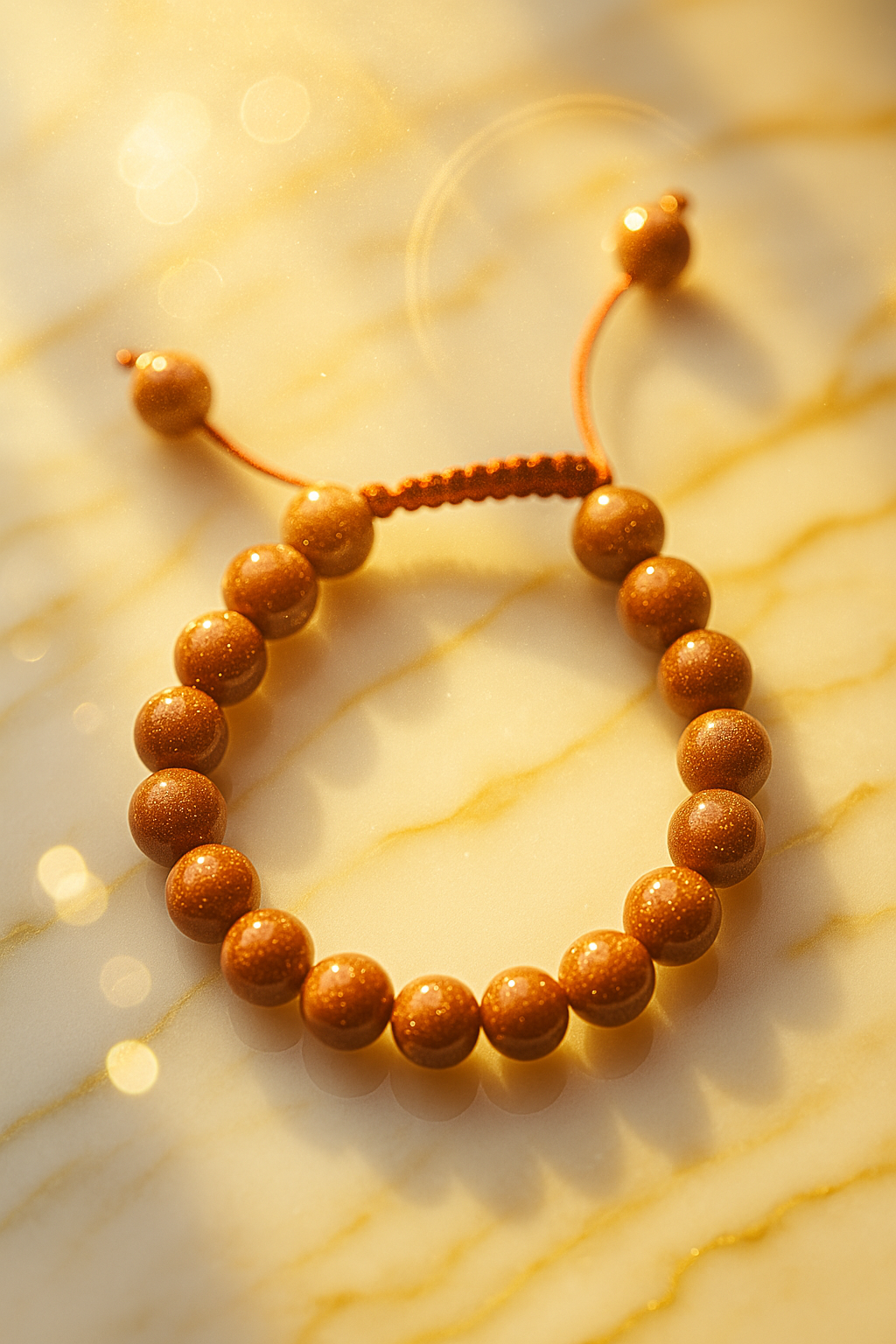 Sunstone Crystal Bracelet – Stone of Joy & Vitality